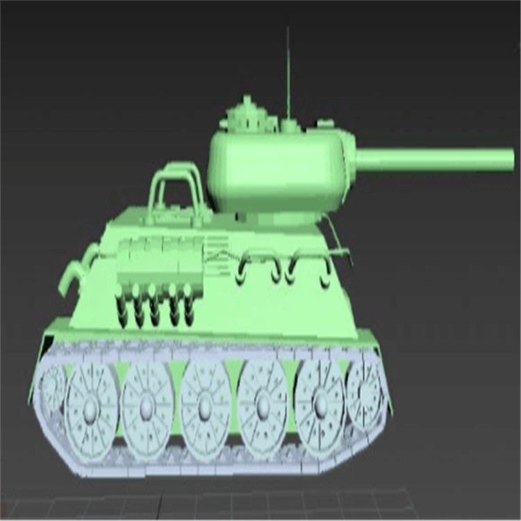 四更镇充气军用坦克模型